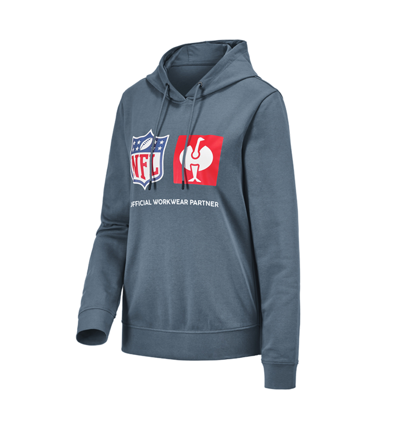 Collaborations: NFL Hoodie cotton, ladies + bleu oxyde 2