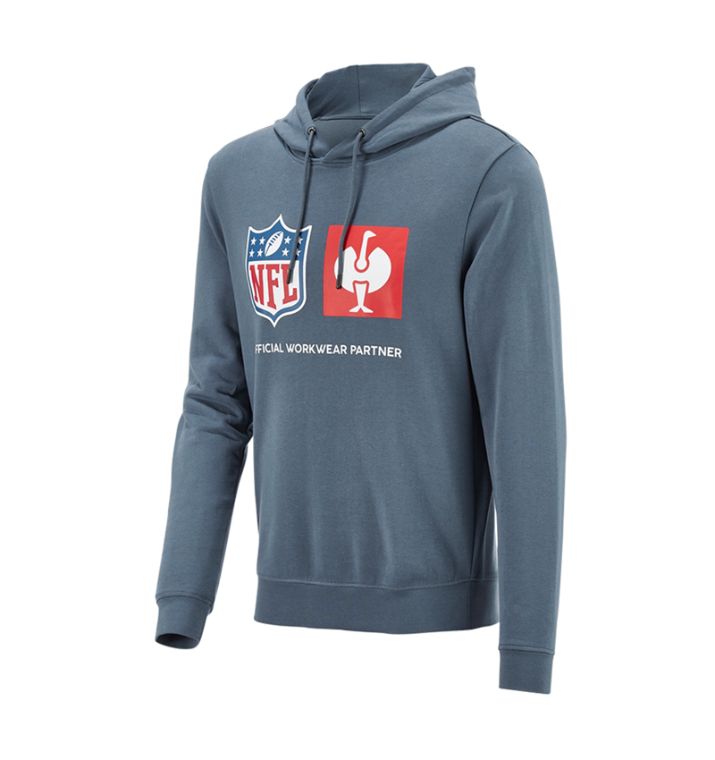 Bekleidung: NFL Hoodie cotton + oxidblau 5