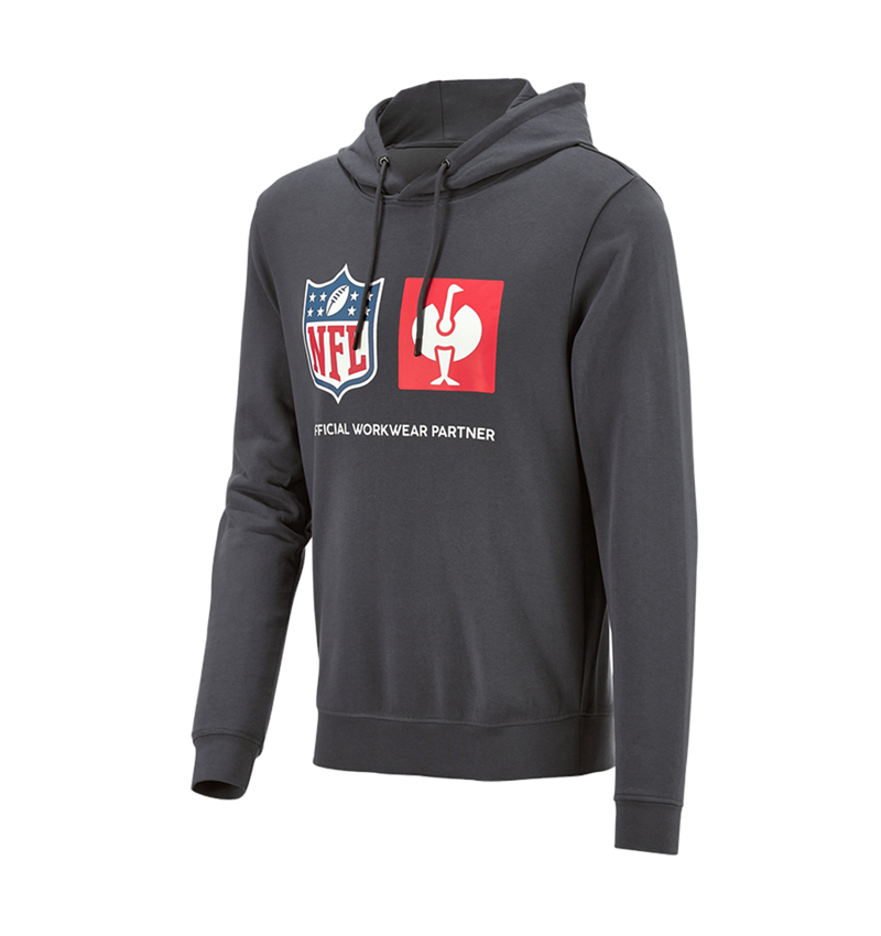 Clothing: NFL Hoodie cotton + carbongrey 5