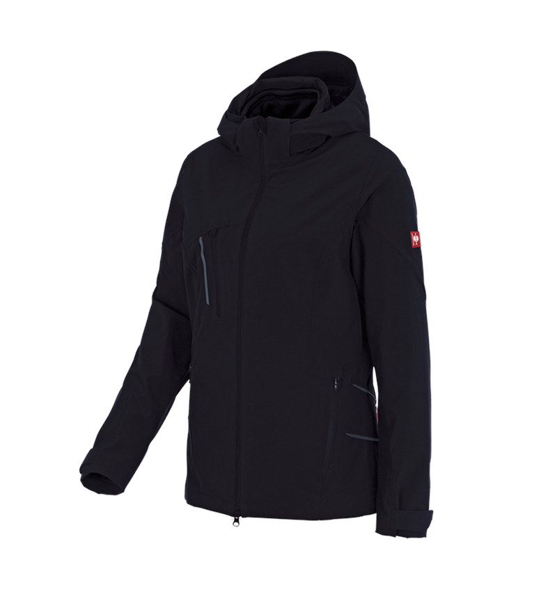 Cold: 3 in 1 functional jacket e.s.vision, ladies' + black 2