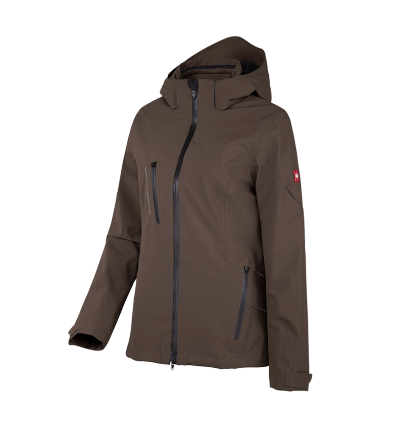 Work Jackets: 3 in 1 functional jacket e.s.vision, ladies' + chestnut 2