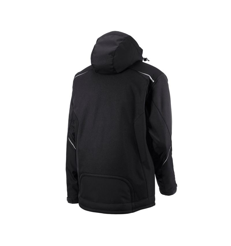 Work Jackets: Softshell jacket e.s.motion + black 3