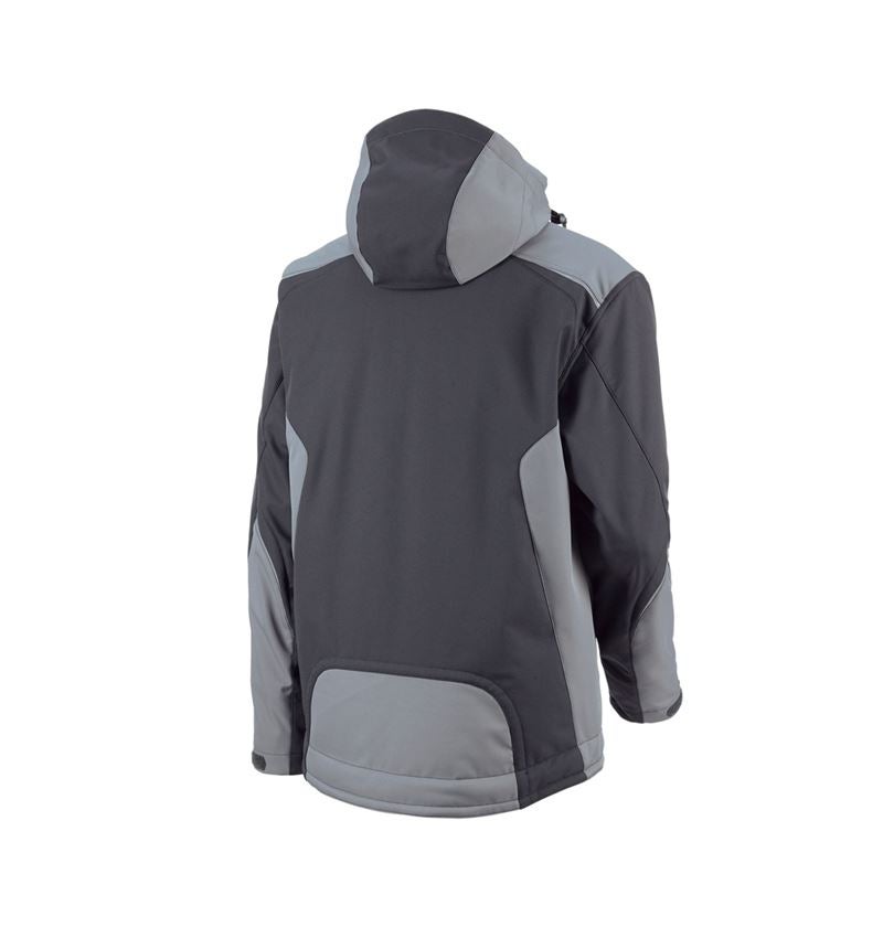 Plumbers / Installers: Softshell jacket e.s.motion + graphite/cement 3