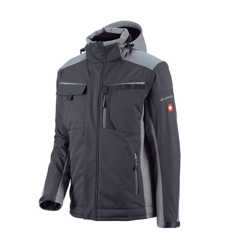 Joiners / Carpenters: Softshell jacket e.s.motion + graphite/cement 2