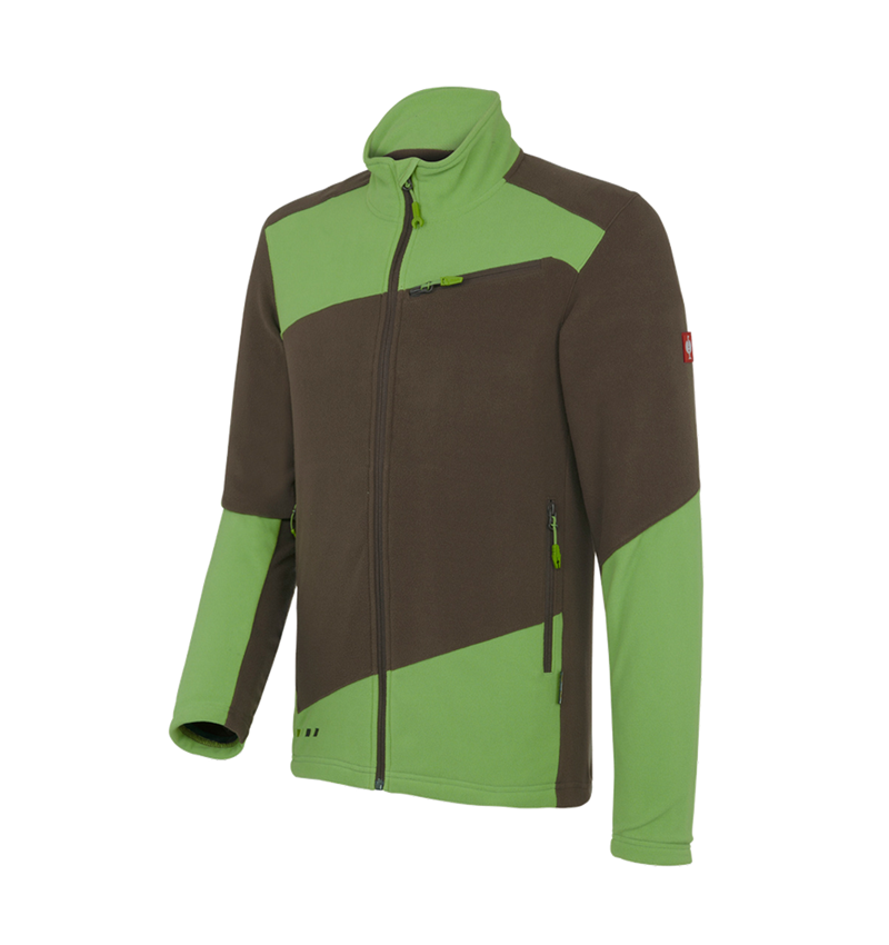 Plumbers / Installers: Fleece jacket e.s.motion 2020 + chestnut/seagreen 2