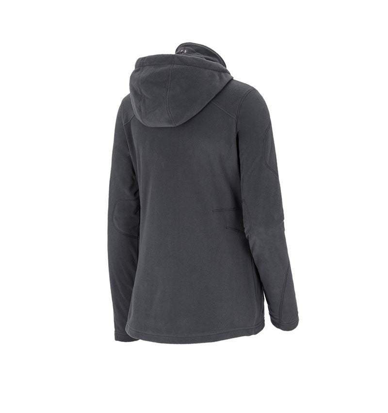 Plumbers / Installers: Hooded fleece jacket e.s.motion 2020, ladies' + anthracite 1