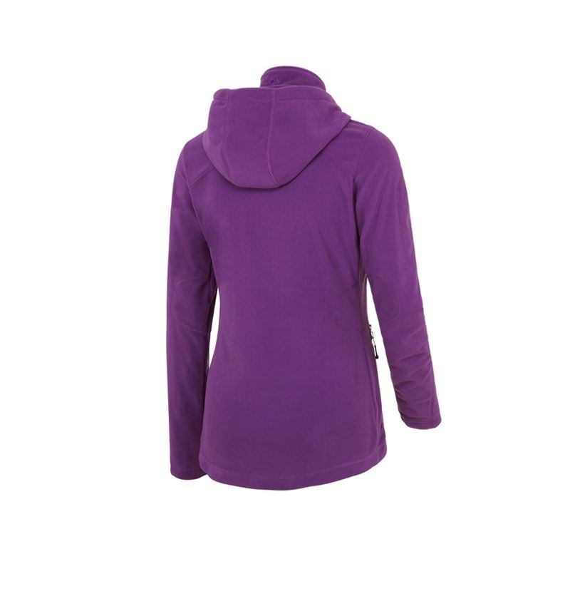 Plumbers / Installers: Hooded fleece jacket e.s.motion 2020, ladies' + violet 1
