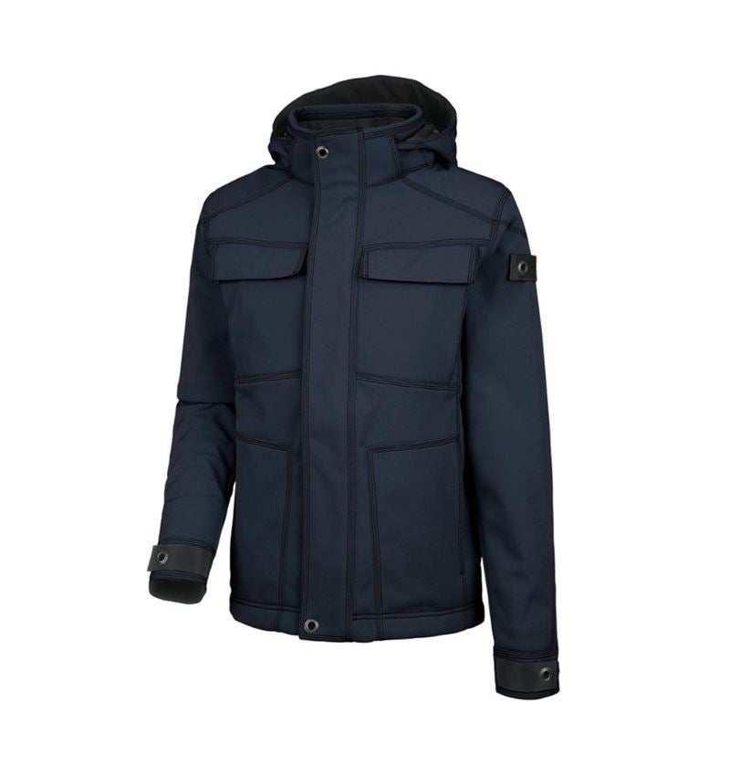 Jacken: Winter Softshelljacke e.s.roughtough + nachtblau 2