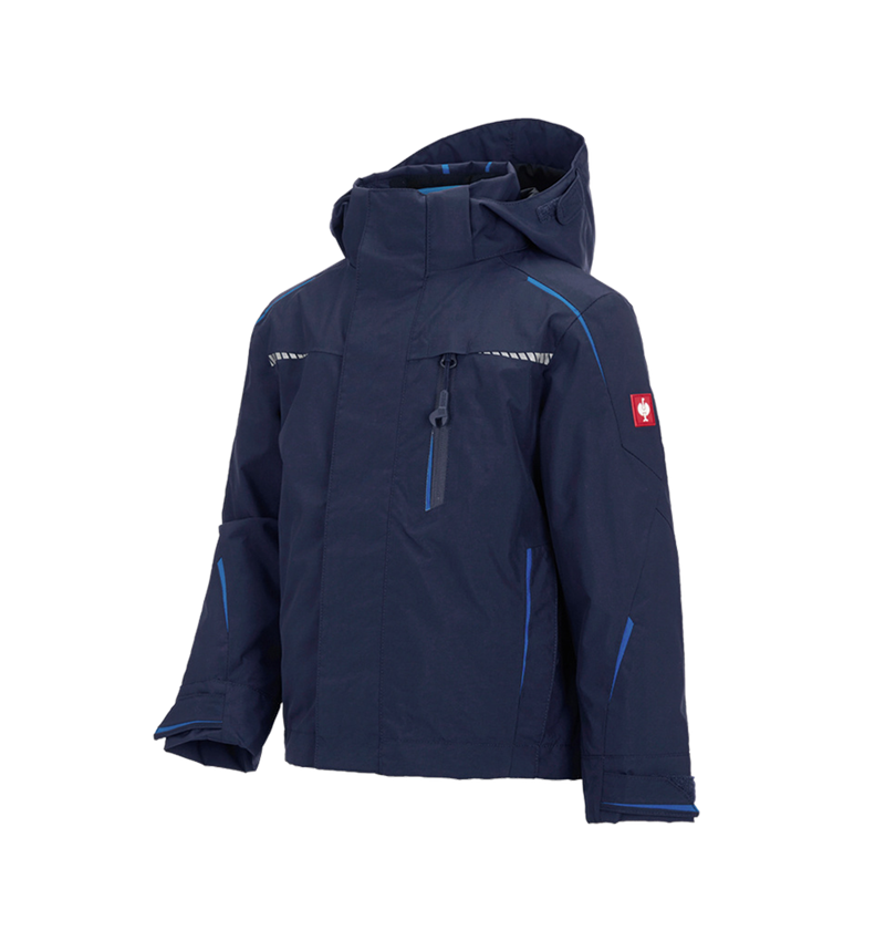 Cold: 3 in 1 functional jacket e.s.motion 2020,  childr. + navy/atoll 2
