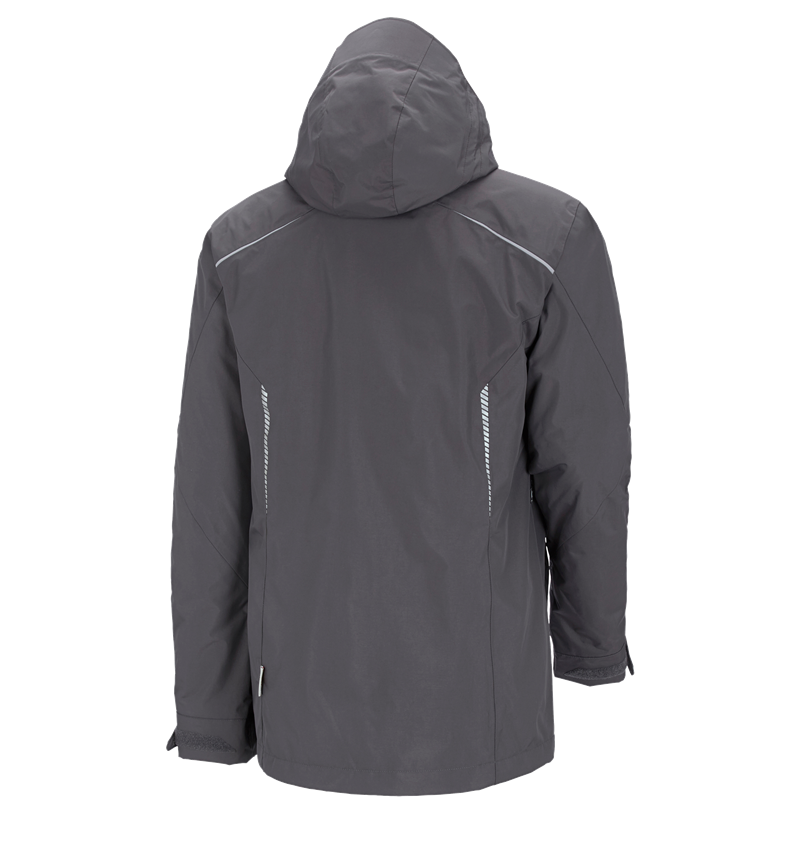 Work Jackets: 3 in 1 functional jacket e.s.motion 2020, men's + anthracite/platinum 2