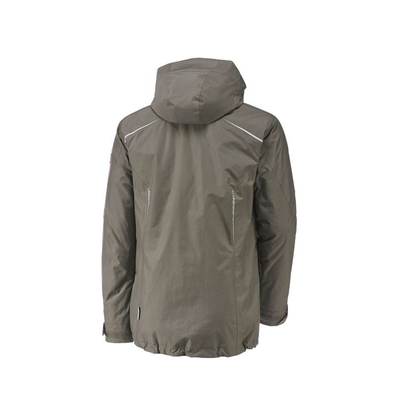 Work Jackets: 3 in 1 functional jacket e.s.motion 2020, men's + stone/plaster 3