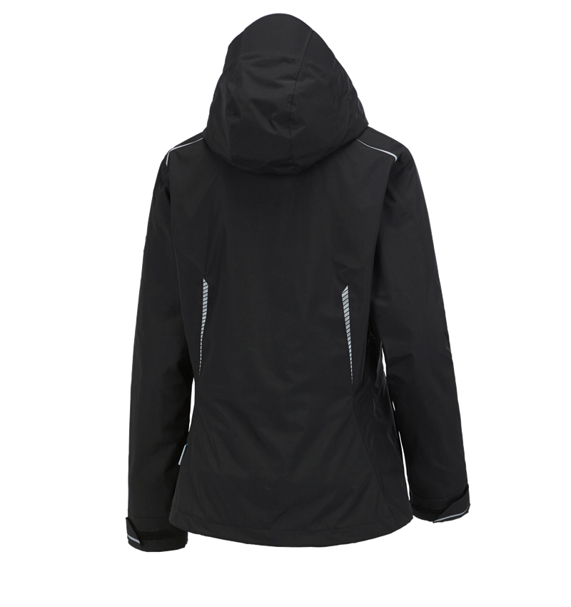 Cold: 3 in 1 functional jacket e.s.motion 2020, ladies' + black/platinum 3