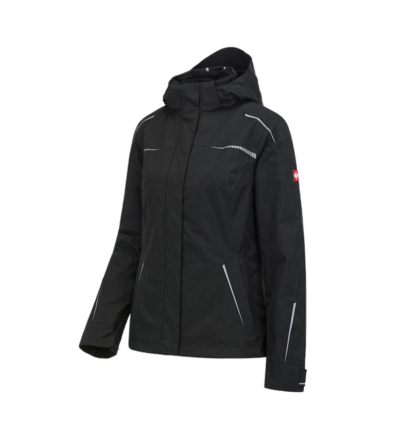 Cold: 3 in 1 functional jacket e.s.motion 2020, ladies' + black/platinum 2