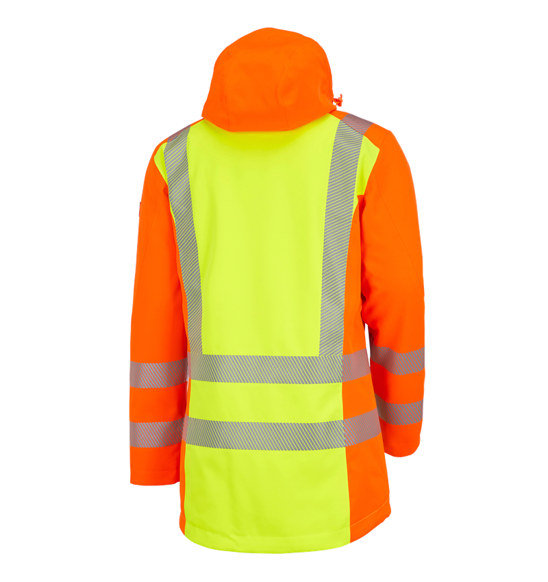 Work Jackets: High-vis functional parka e.s.motion 2020 + high-vis yellow/high-vis orange 3