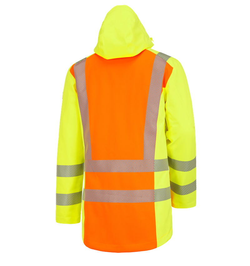 Work Jackets: High-vis functional parka e.s.motion 2020 + high-vis orange/high-vis yellow 3