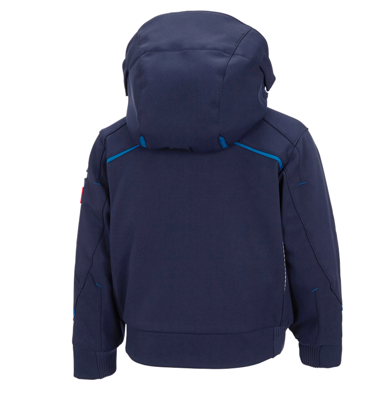 Jackets: Winter softshell jacket e.s.motion 2020,children's + navy/atoll 1