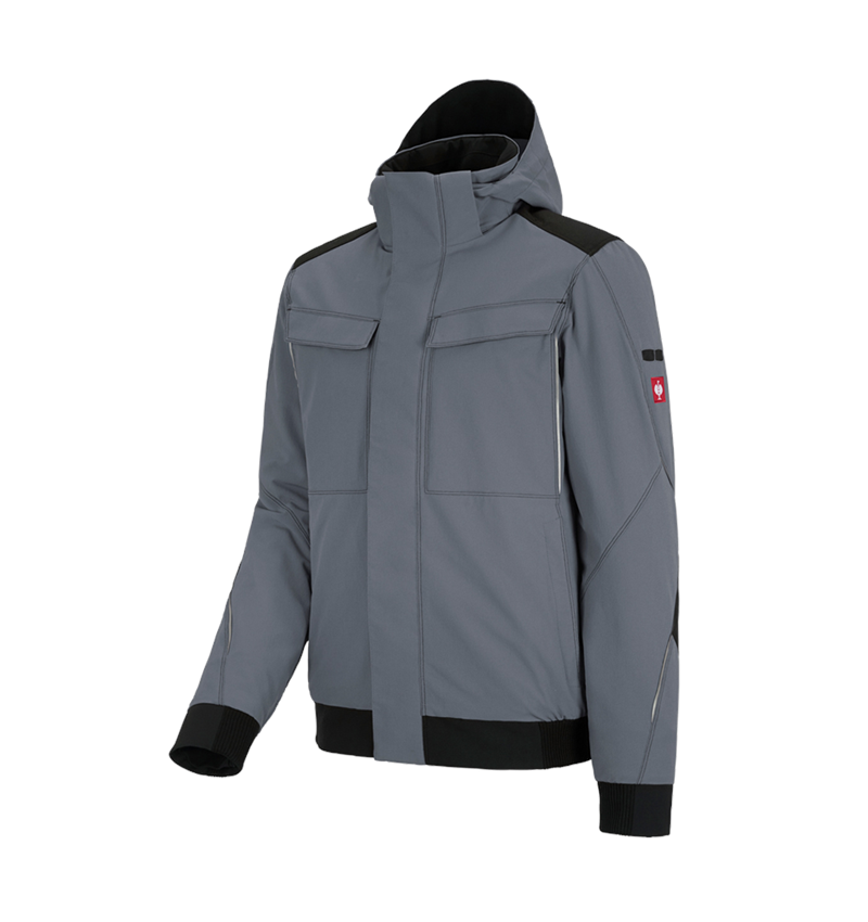 Plumbers / Installers: Winter functional jacket e.s.dynashield + cement/black 2