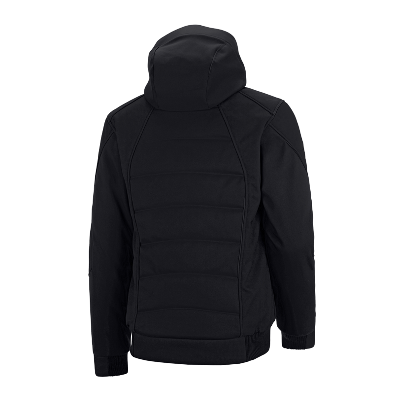 Work Jackets: Winter softshell jacket e.s.vision + black 3