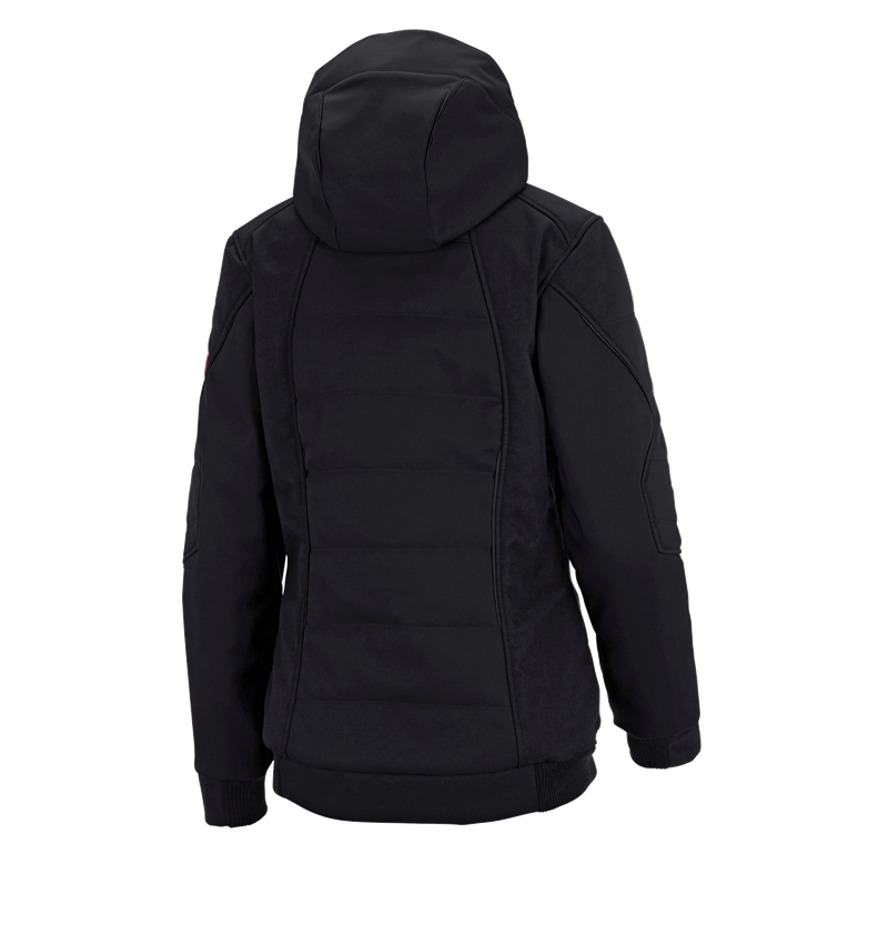 Cold: Winter softshell jacket e.s.vision, ladies' + black 3