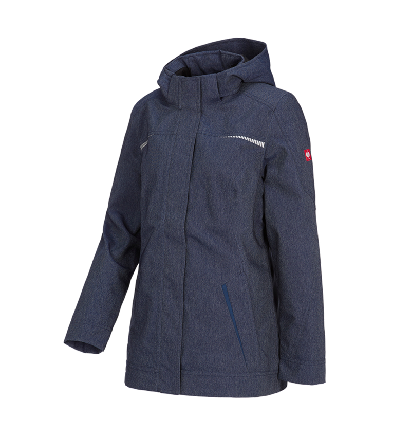 Work Jackets: Functional jacket e.s.motion denim, ladies' + indigo 4