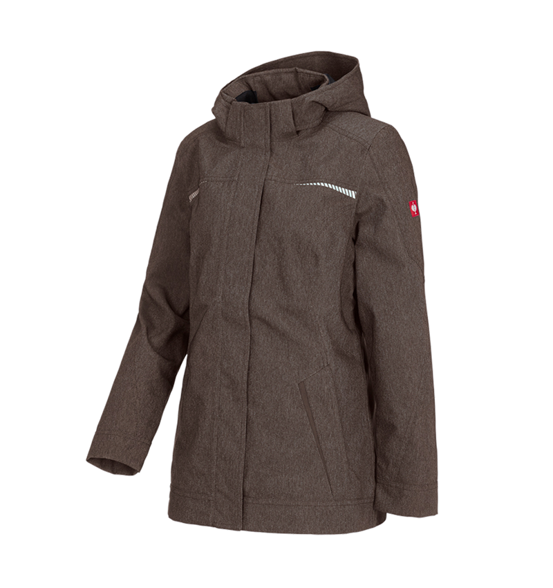 Work Jackets: Functional jacket e.s.motion denim, ladies' + chestnut 4