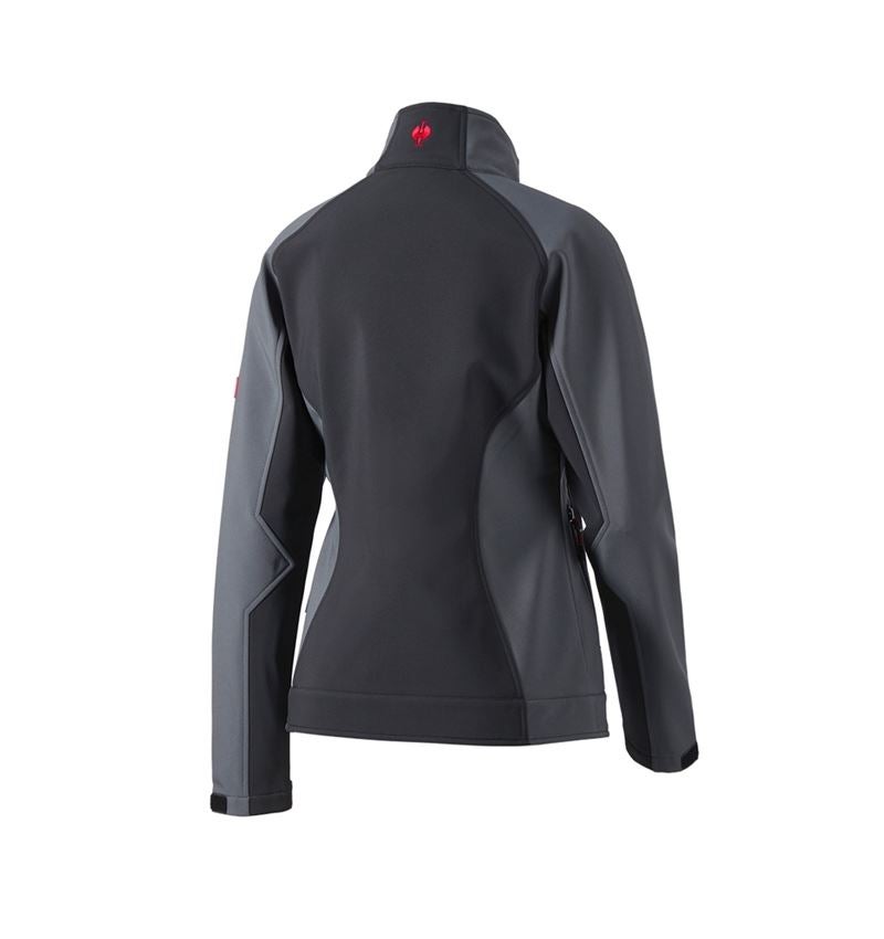 Horti-/ Sylvi-/ Agriculture: Veste Softshell dryplexx® softlight, femmes + graphite/ciment 3