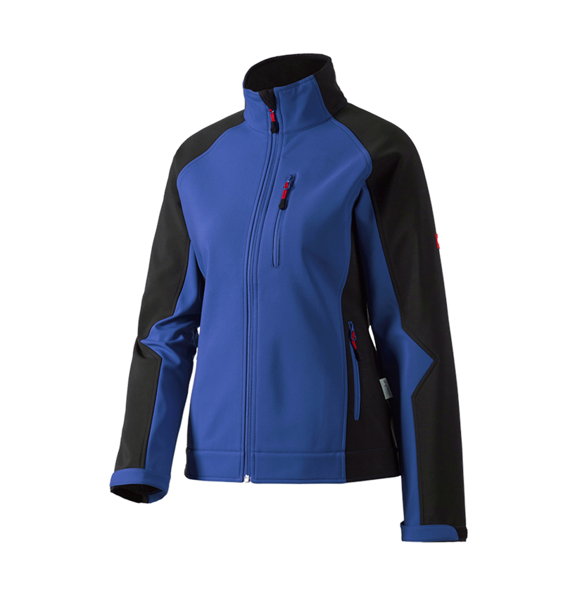 Vestes de travail: Veste Softshell dryplexx® softlight, femmes + bleu royal/noir 2