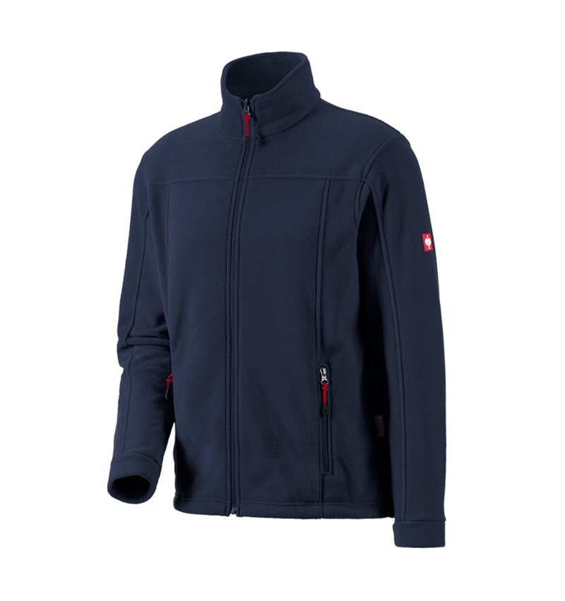 Topics: Fleece jacket e.s.classic + navy 1