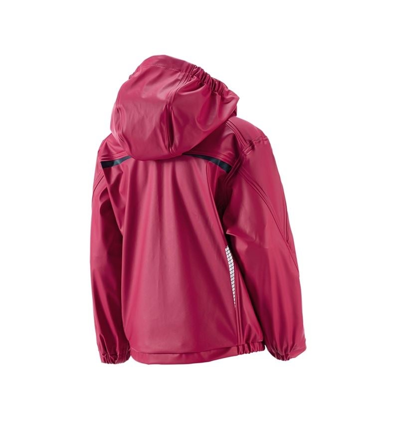 Jackets: Rain jacket e.s.motion 2020 superflex, children's + berry/navy 3