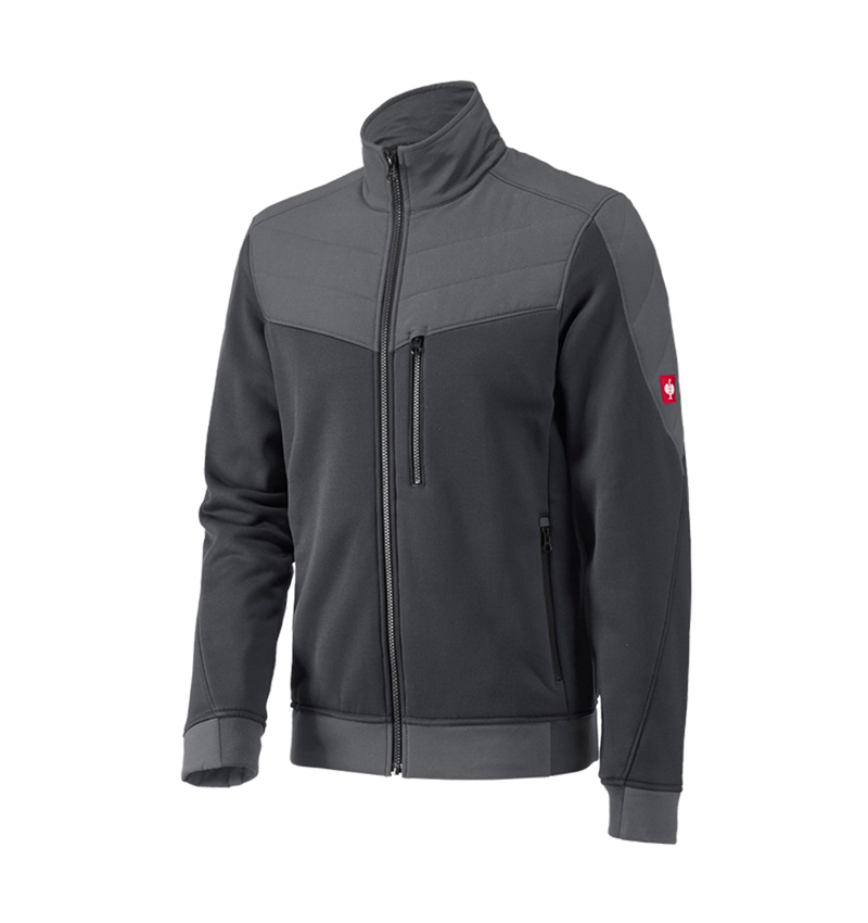 Work Jackets: Jacket thermaflor e.s.dynashield + graphite/cement 1