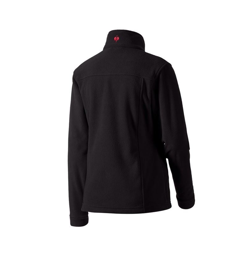 Work Jackets: Ladies' Fleece Jacket e.s.classic + black 1