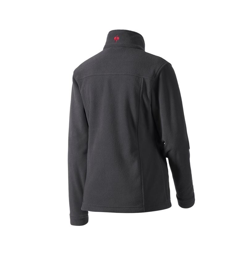Work Jackets: Ladies' Fleece Jacket e.s.classic + anthracite 1
