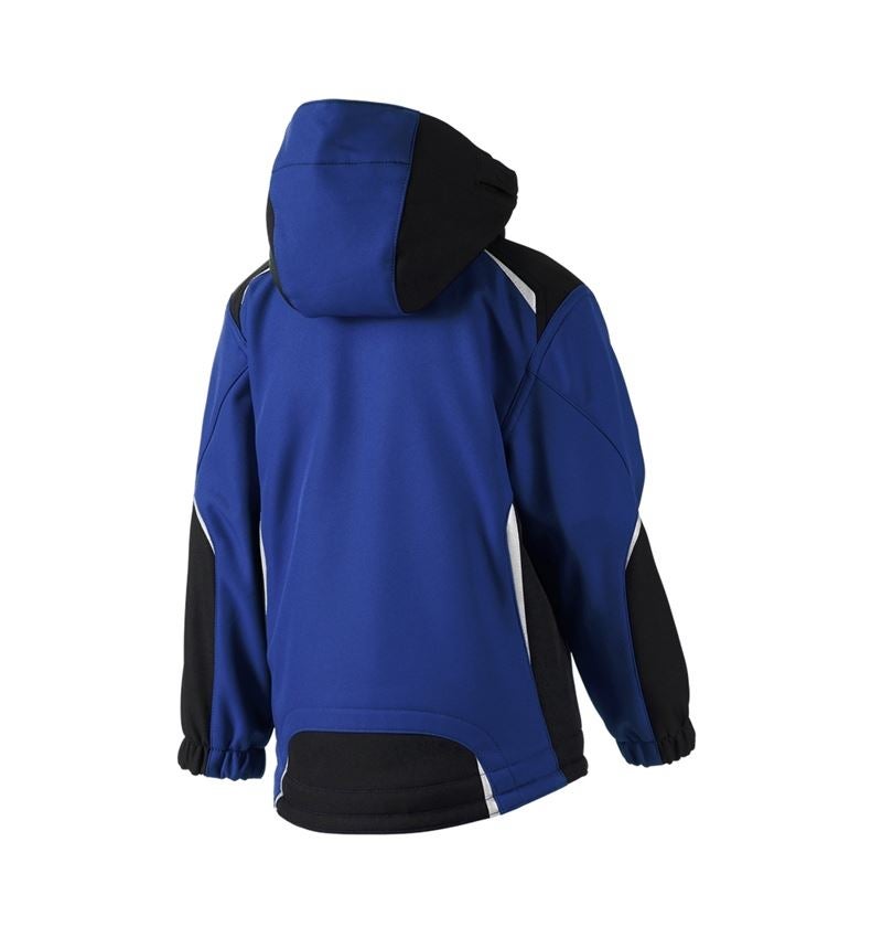 Jackets: Children's softshell jacket e.s.motion + royal/black 3