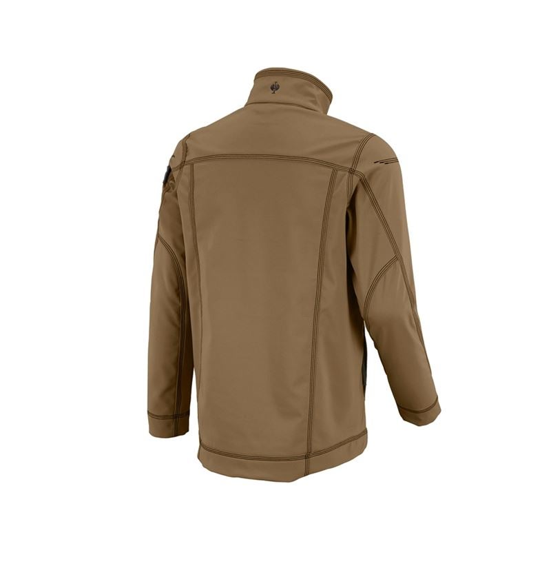 Topics: Softshell jacket e.s.roughtough + walnut 3