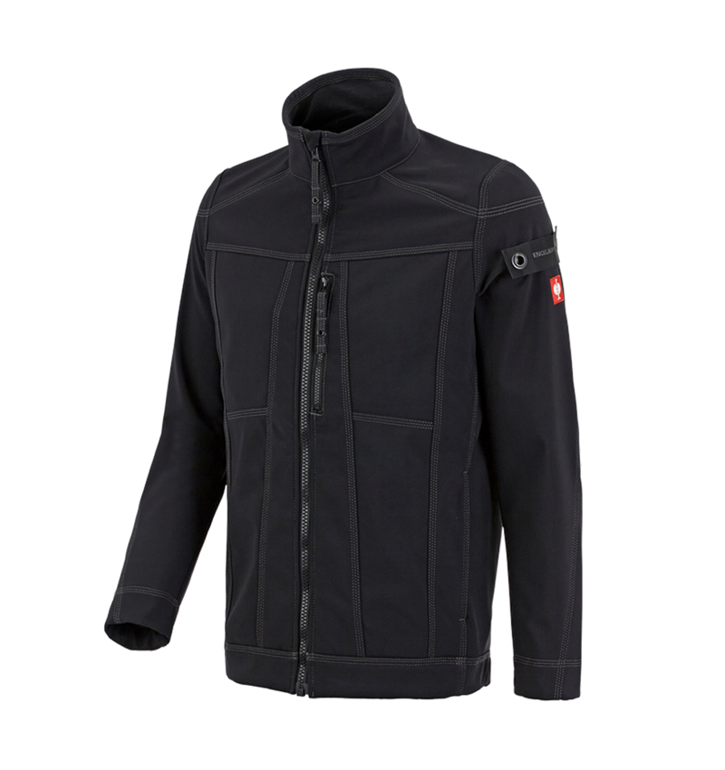 Vestes de travail: Veste Softshell e.s.roughtough + noir 2