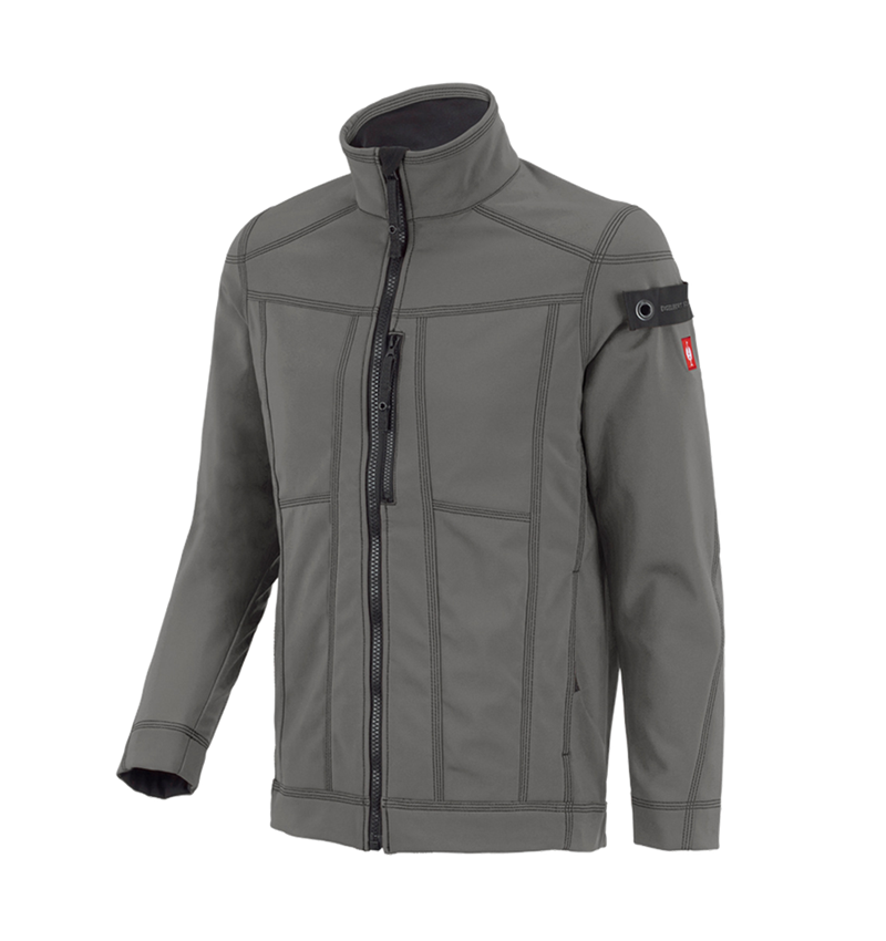 Installateurs / Plombier: Veste Softshell e.s.roughtough + titane 2