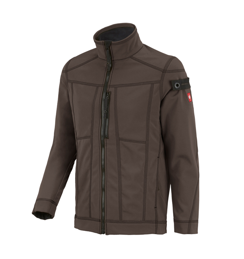 Plumbers / Installers: Softshell jacket e.s.roughtough + bark 2