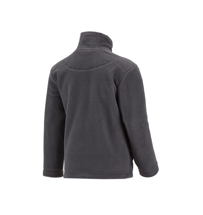 Jackets: e.s. Fleece jacket CI, children's + anthracite 1