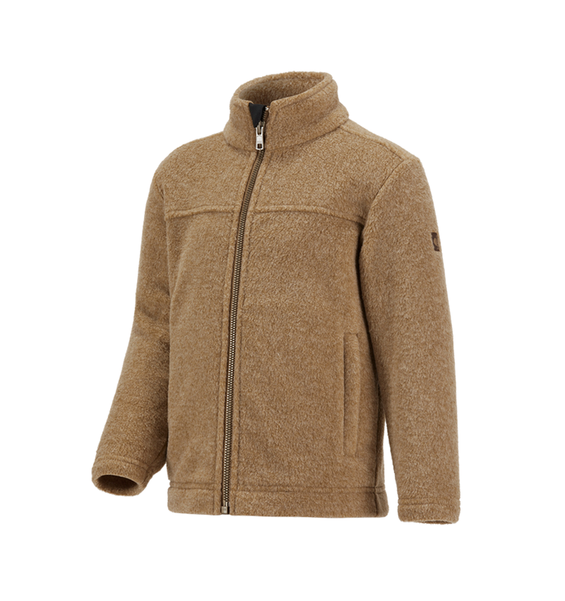 Jackets: Fleece jacket e.s.vintage, children's + sepia 2