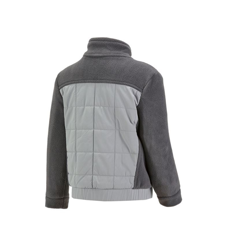 Jackets: Hybrid fleece jacket e.s.concrete, children's + anthracite/pearlgrey 3
