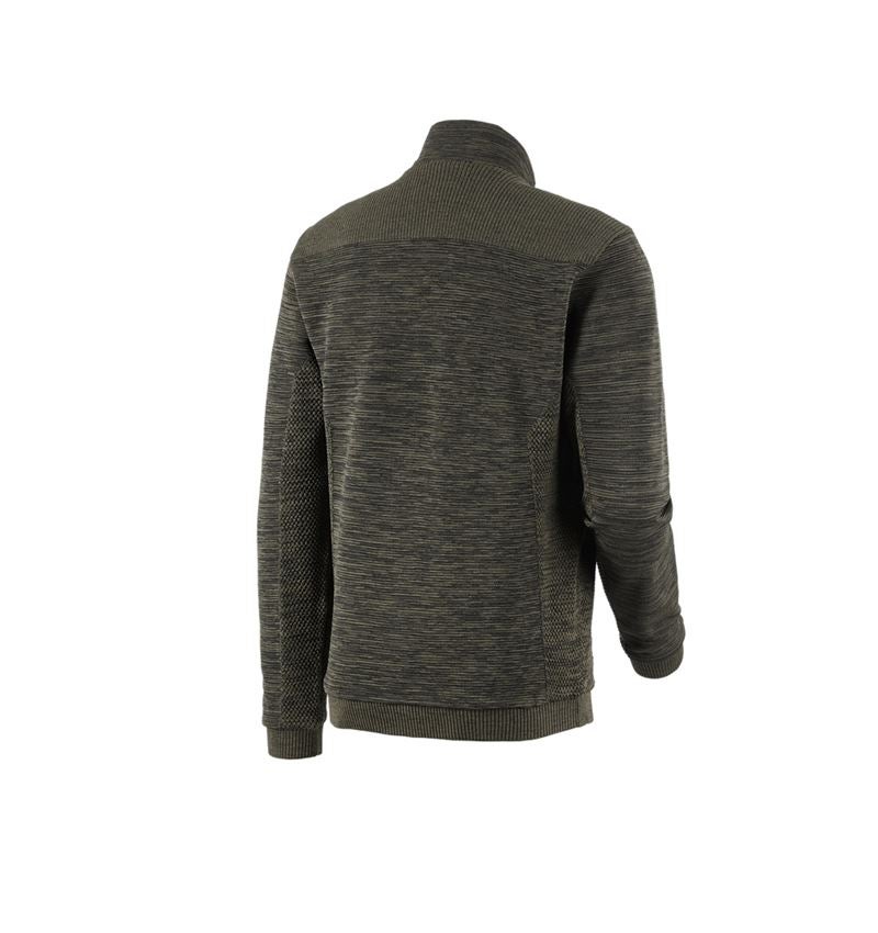 Work Jackets: Knitted jacket e.s.motion ten + disguisegreen 4