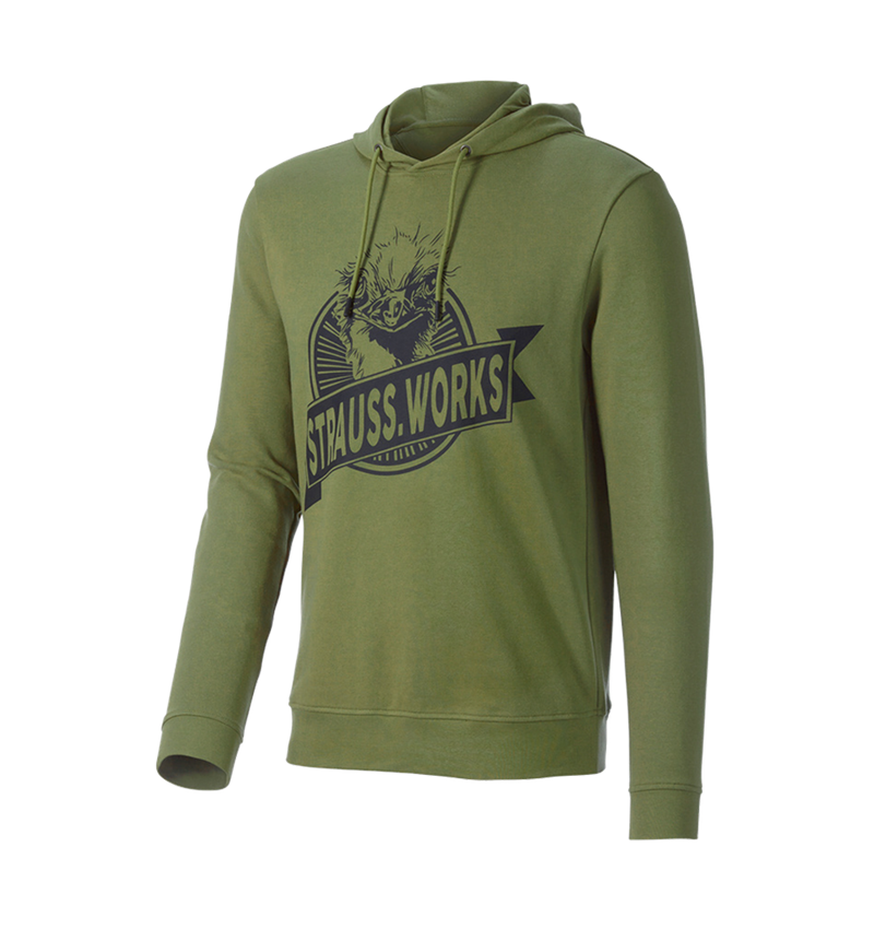 Topics: Hoody sweatshirt e.s.iconic works + mountaingreen 3