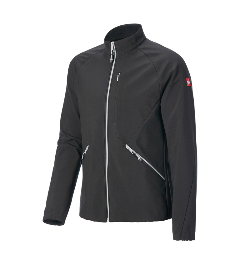 Vêtements: Veste Softshell e.s.ambition + noir/platine 7