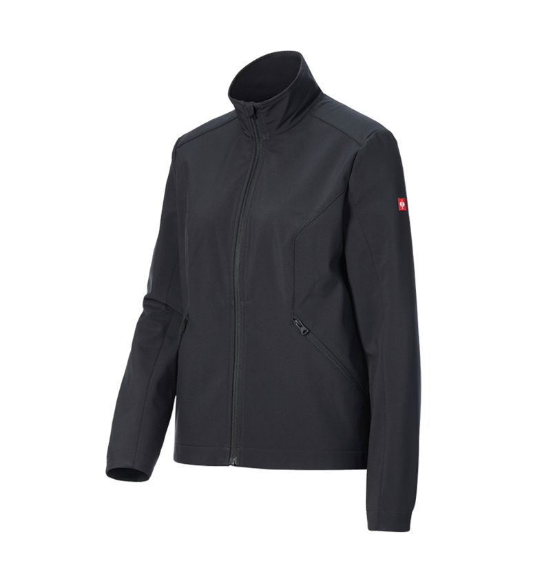 Jacken: Softshelljacke e.s.trail pure, Damen + schwarz 5