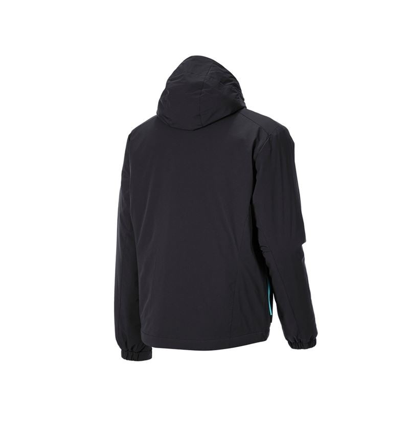 Themen: Winterjacke e.s.trail + schwarz/lapistürkis 6