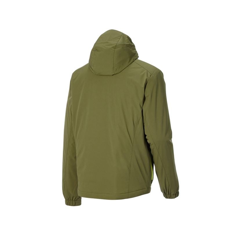 Vêtements: Veste d'hiver e.s.trail + vert genévrier/vert citron 6