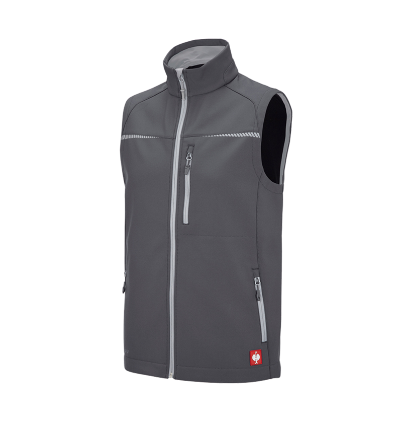 Installateurs / Plombier: Gilet softshell e.s.motion 2020 + anthracite/platine 3