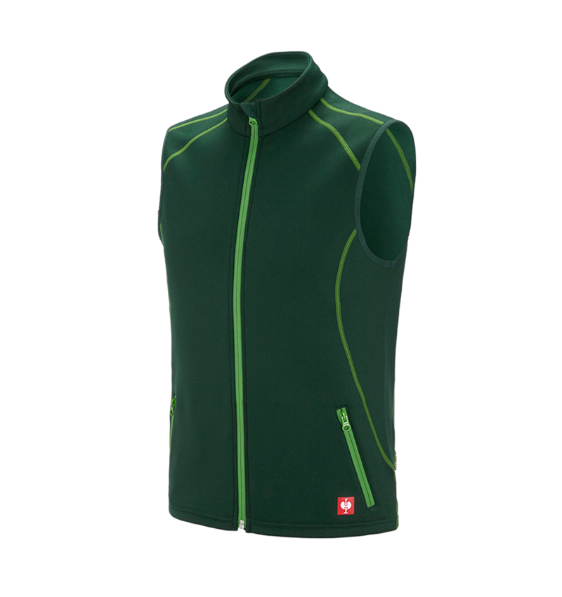 Plumbers / Installers: Function bodywarmer thermo stretch e.s.motion 2020 + green/seagreen 2