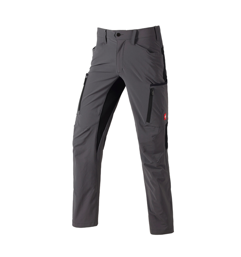 Pantalons de travail: Pantalon Cargo e.s.vision stretch, hommes + anthracite 2