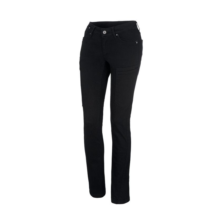 Themen: e.s. 7-Pocket-Jeans, Damen + schwarz 5